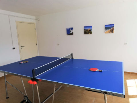 Tafeltennis-kamer in de villa